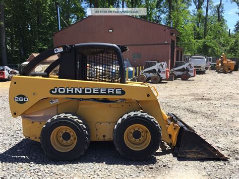 john deere 260 skid steer weight|john deere 260 loader specifications.